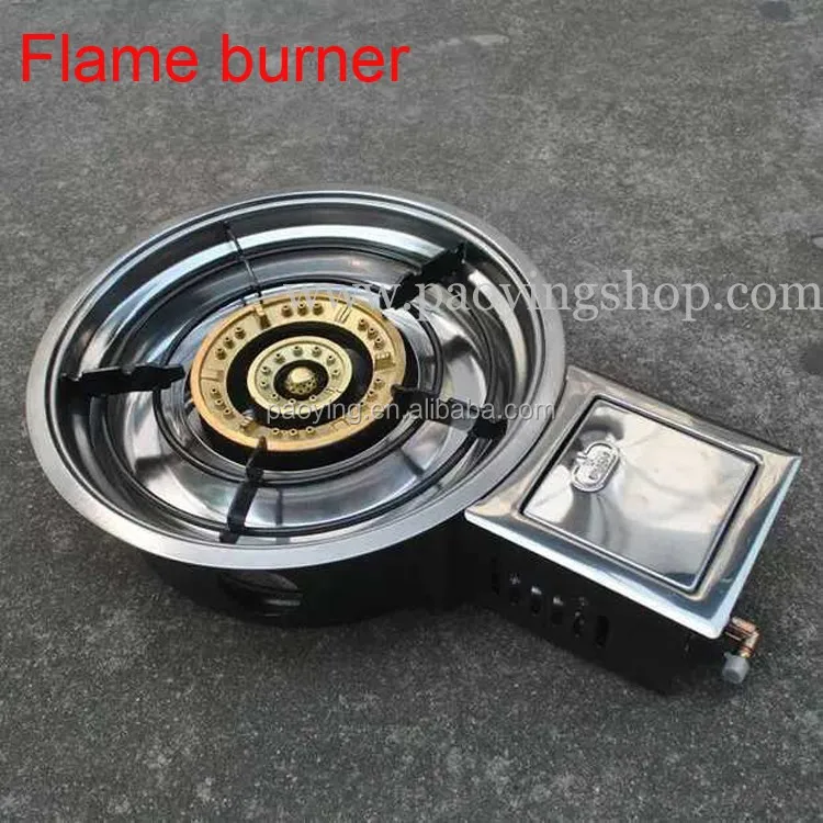 Tabletop Stove Lpg Gas Korean Hot Pot Burner Buy Hot Pot Burner,Gas Burner,Korean Gas Burner