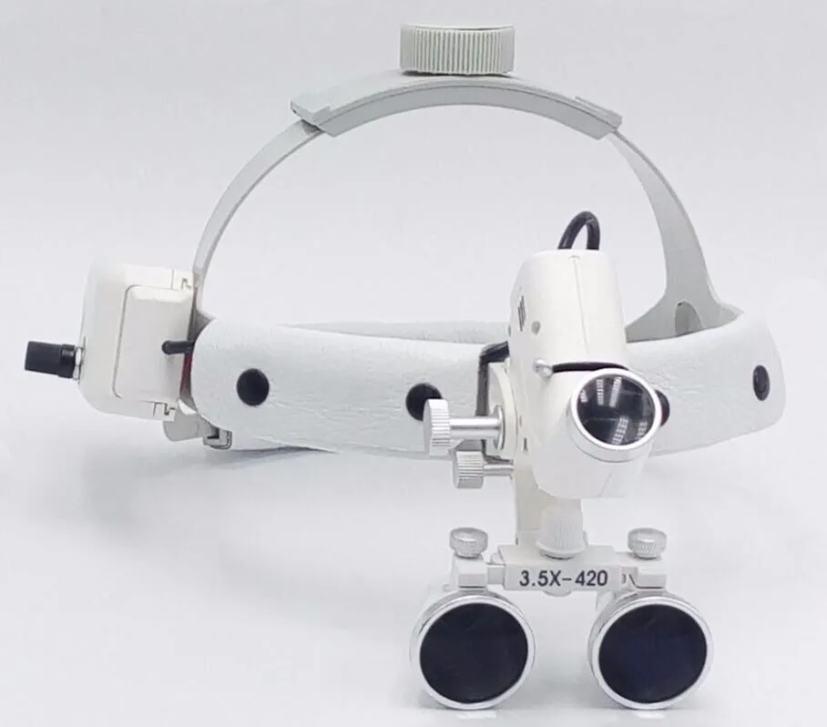 High Quality Dental Loupe Led Headlight Loupe With Adjustable Light