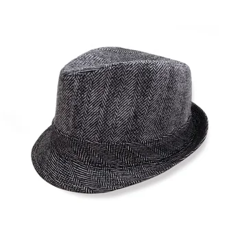 men's tweed fedora hats