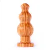 wooden toy sex anal butt plug dildo penis adult products for women and men