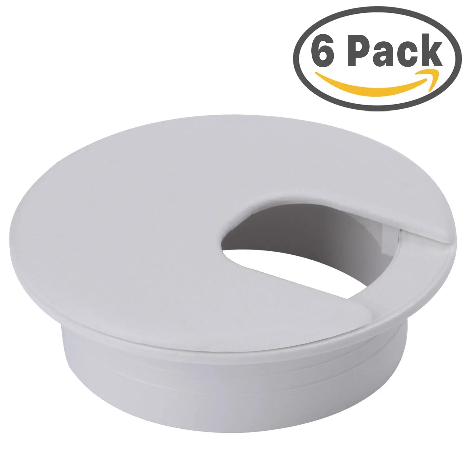 Buy TOPETEK Computer Desk Grommet Kit - 2" White Wire