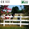 Plastic wood fence garden fence for horse pastures with the post and rail 3 rails