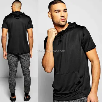 short sleeve hoodie gym