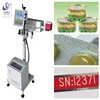 Program Controlled 30W Package Online CO2 Laser Date Code Machine