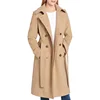 Direct Sale Custom Fashion High Quality Women Trench Ladies Long Coat Design