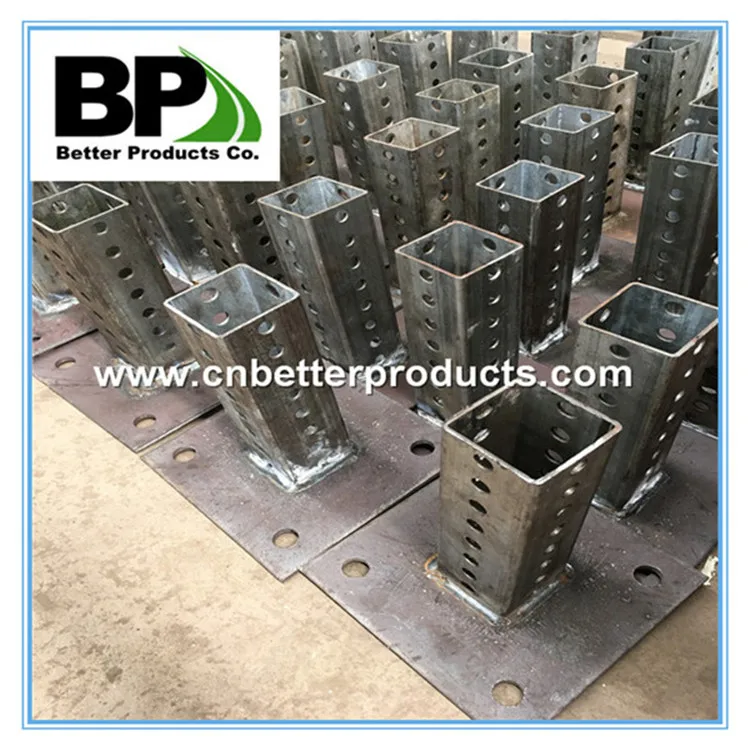 Perforated steel U Channel Fencing Posts