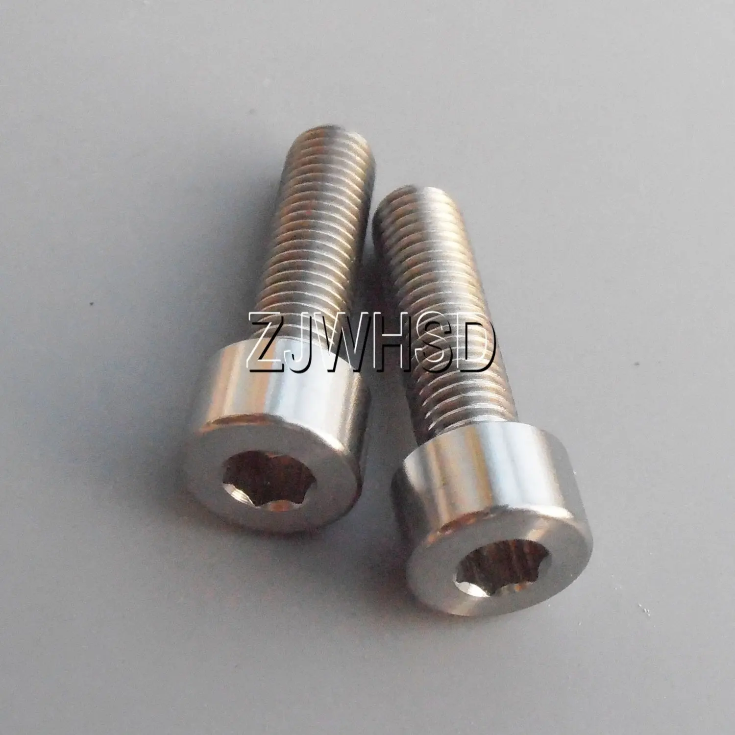 Aerospace Grade 2pcs M7 x 35 Titanium Ti Screw Bolt Allen Hex Socket Cap Head
