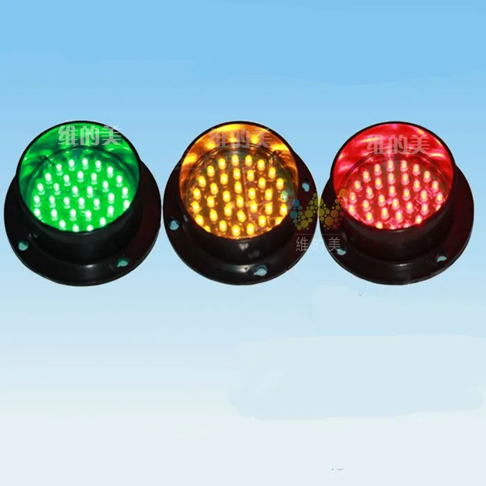 New Mini Traffic Light 100mm High Brightness Green Led Light Module