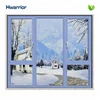 70 series thermal insulated aluminium double glazing sash outward casement windows aluminum windows for hotels