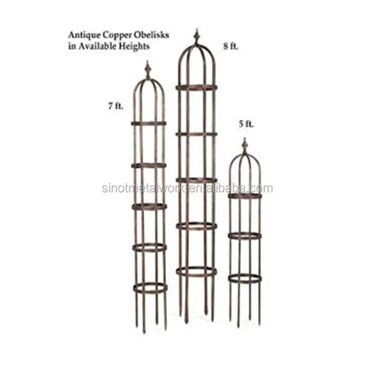 Tuin Smeedijzeren Trellis Metal Tuin Ronde Obelisk Met Alle Size