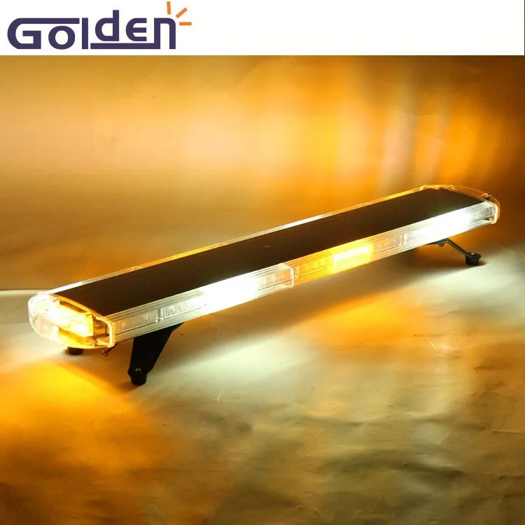 Super Thin Led Flashing Warning Orange Amber Multi Function Light Bar