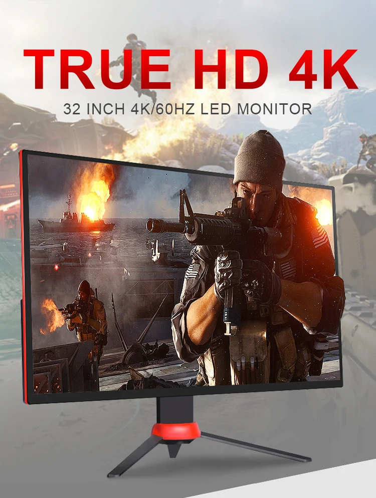 FreeSync 32 inch Gaming monitor 4K resolution with Display Port