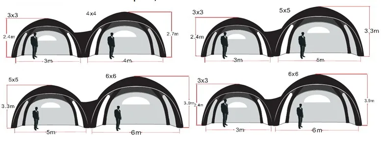 foldable inflatable tent//