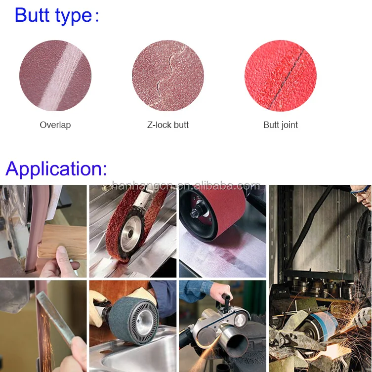 Gxk51 Abrasive Sanding Belts - Buy Gxk51 Sand Belt,Coated Abrasive ...