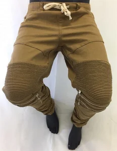 denim garment factory china khaki twill zipper draw strings biker pants plain xxxl mens biker joggers denim garment factory china khaki twill zipper draw strings biker pants plain xxxl mens biker joggers