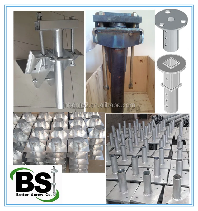 Round Tubular Helical Anchor for Basement Foundation