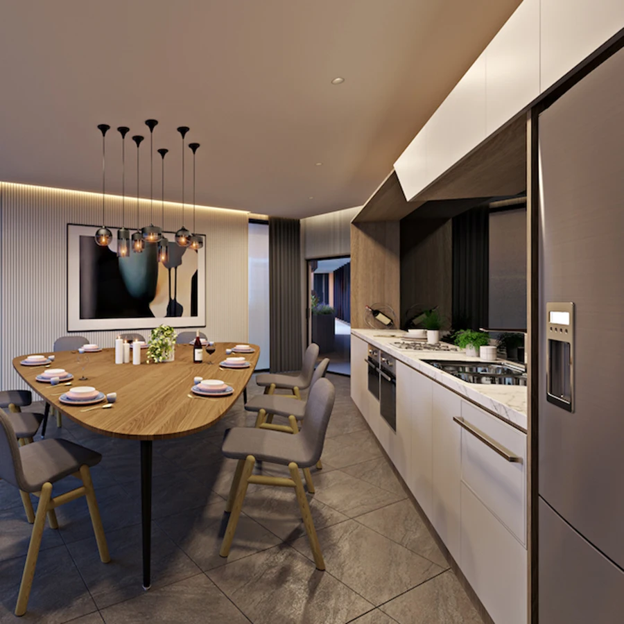 modular high gloss lacquer kitchen cabinet furniture guangzhou
