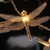 Outdoor treetop led chasing christmas light string