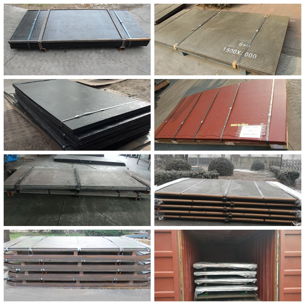 Wodon welding surfacing chromium carbide overlay steel plate and sheet