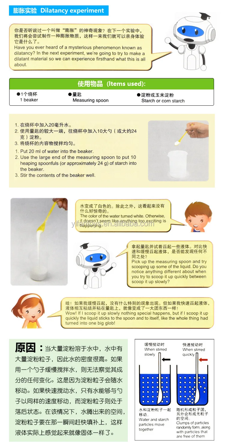 Diy Science Chemical Experiment Kit For Kids Girls & Boys Science Kit 5