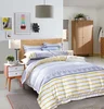 Hot seeling silk smooth striped printed 40s 100% tencel bedding comforter set from China supplier