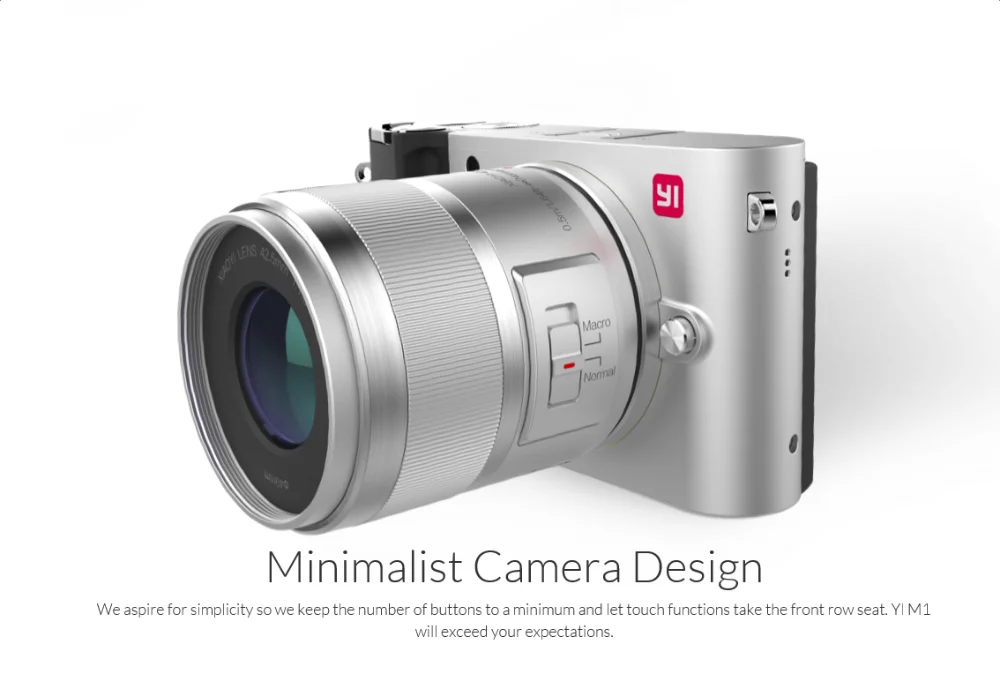 Yi Official Store M1 Mirrorless Digital Camera Buy Standard Zoom Lens Prime Lens Cheap Digital 