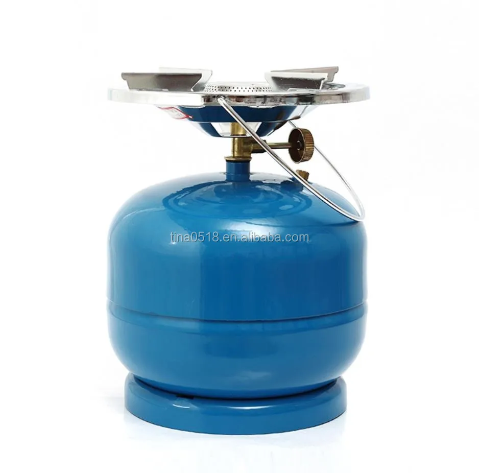 Portable Gas Cylinder With Burner Capacity 2kg/5kg/6kg/11kg/ Lpg Gas