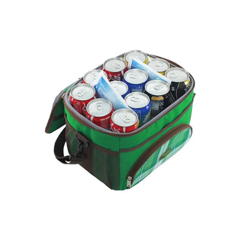 Fashion Design Shoulder Ecofriendly 24 Cans Beer Cooler Bag With