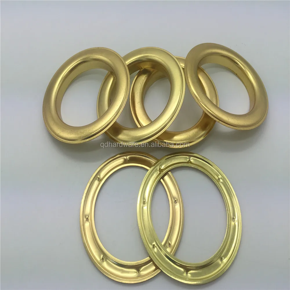 Custom Stainless Steel Brass Metal Eyelet Grommet Curtain Ring Buy