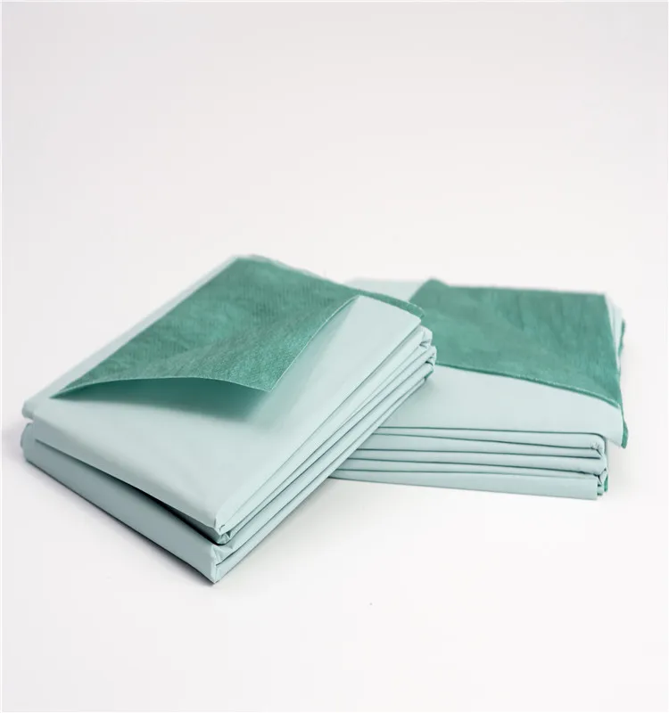 Fan Fold Single Use Sterile Disposable Veterinary Surgical Drapes For