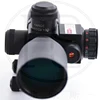 Military Tactical M9 Spotting Hunting 2.5x-10x Dual Illuminated Red Laser Rifle Scope 40mm
