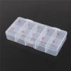 Good quality empty plastic false nail box for 500 tips