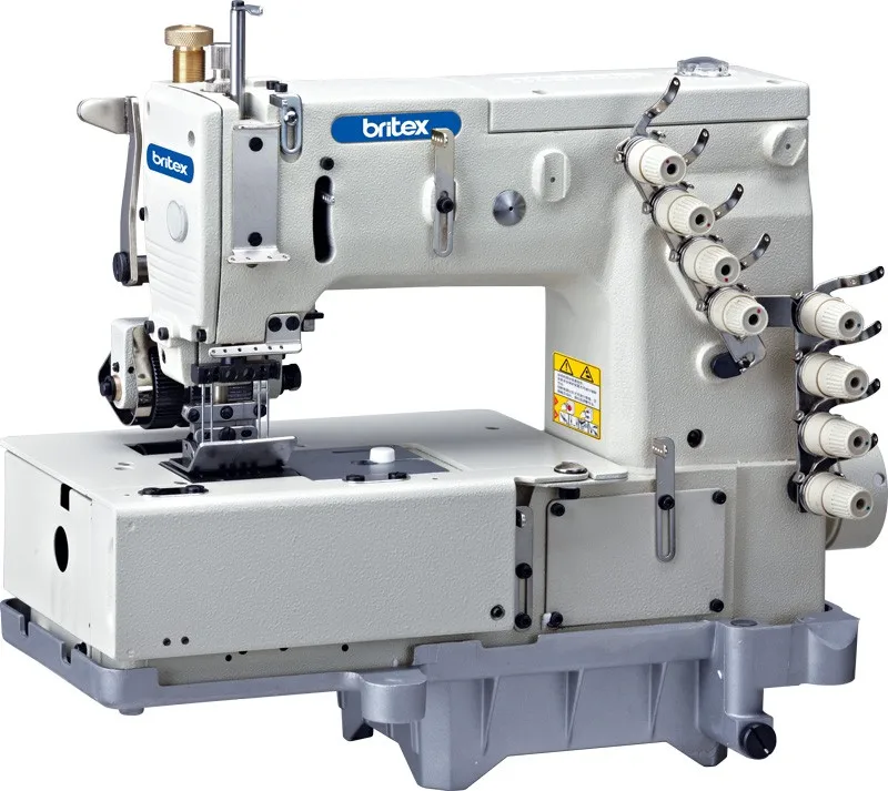 1508p Industrial Double Chain Stitch Machine With Horizontal Looper
