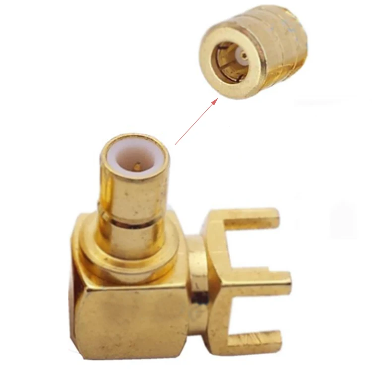 High Quality Wholesale SMB Right Angle Connector For PCB Mount