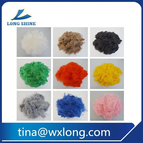 Polyester Staple Fiber Colors