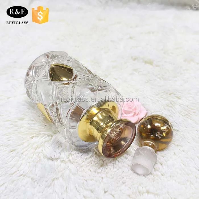 150ml Arabic Gold Glass Decanter Bottle For Oud Oil Buy 150ml Glass