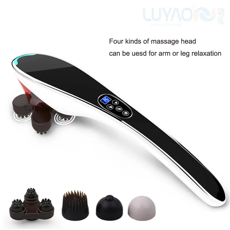 Luyao Professional Electric Handheld Body Vibrator Massage Machine
