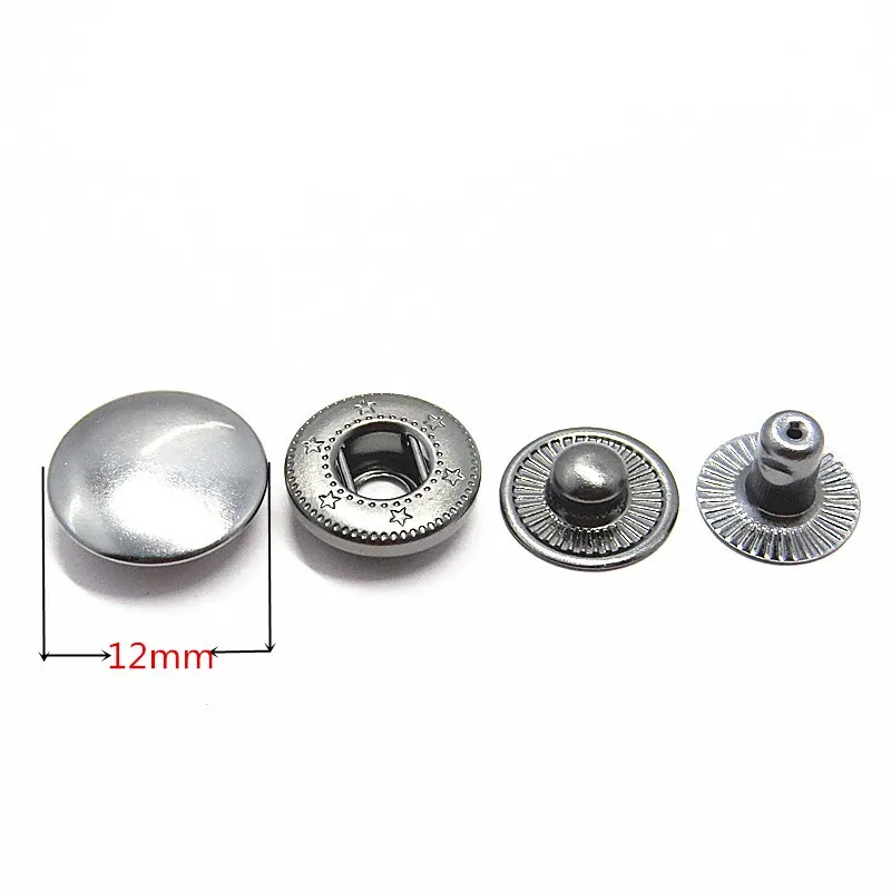 Custom 12mm Metal Spring Snap Clip Button Buy Spring Button spring