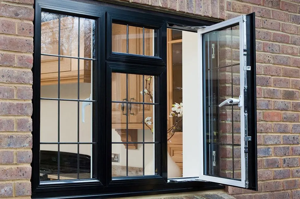 China Customized Colors Double Glazing Aluminum Profile For House Casement Windows And Doors