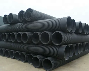 10 Inch Large Diameter Pe Siphon Corrugated Drainage Pipe - Buy Pe ...