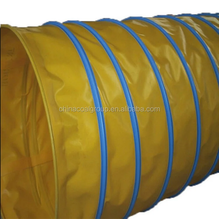 Collapsible Ventilation Air Duct Slaes Pvc Air Conditioning Duct Pvc