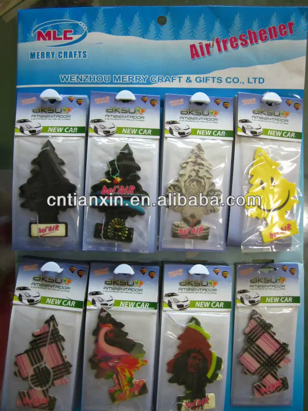 Customized Tree Shape Car Paper Air Freshener Buy Customized Tree