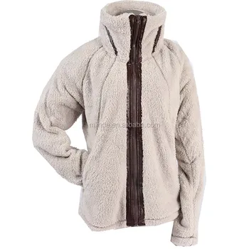 long sherpa sweater