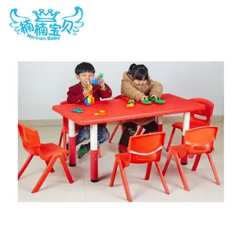 preschool table height