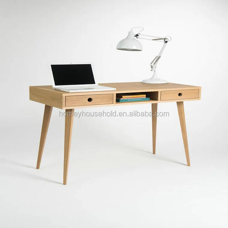 Elegant Scandinavian Furniture Wooden Computer Desk Writing Desk