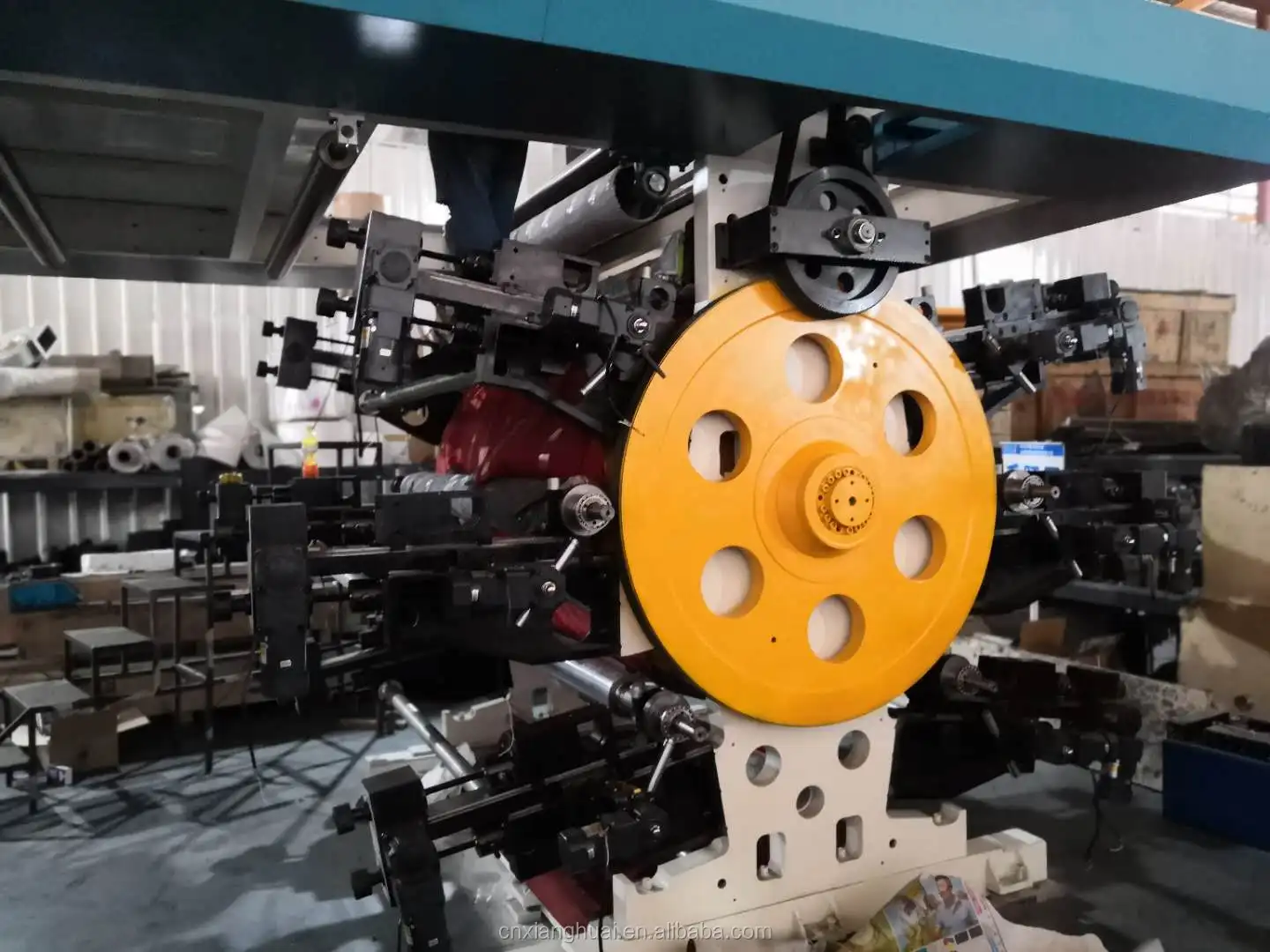 Ci Type Central Drum Full Automatic Pe Breathable Film Flexo Printing