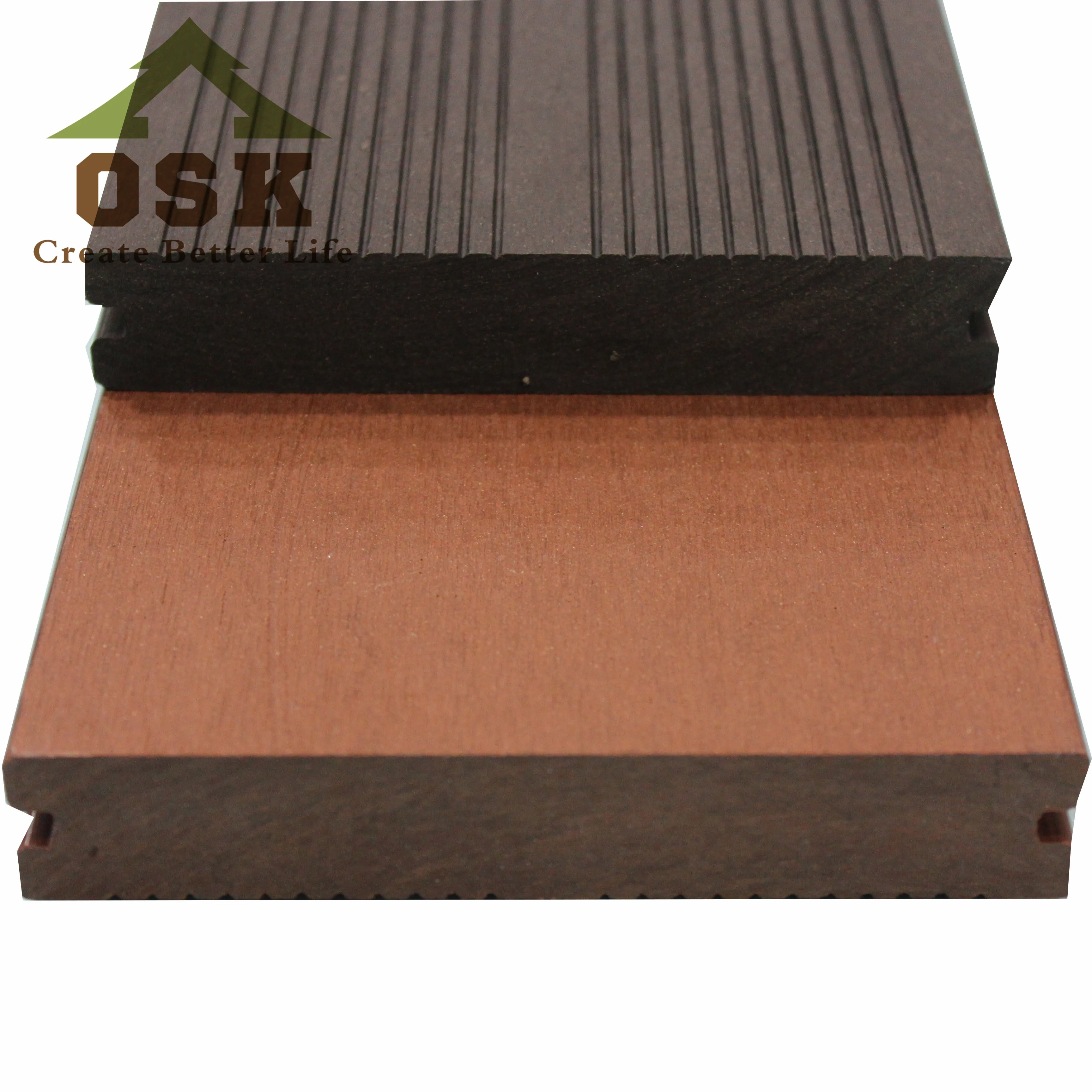 Wpc Waterproof Decking Flooring Decking Wpc Solid Wood Materials