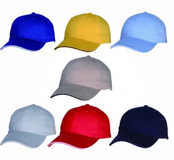 colourful baseball caps