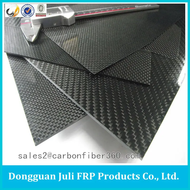 1.0mm 1.5mm 2mm 3mm Carbon Fiber Sheet High Glossy/matte In Both Sides