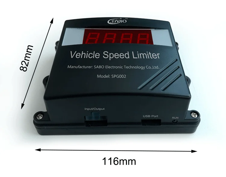 Sabo Speed Limit Device For Car Limiting Control Driving Data Recorder